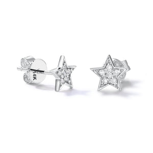 Celestial Star Diamonds Stud Earrings