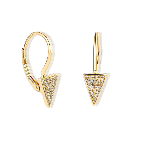 Trendsetter's Arrow Diamond Earrings