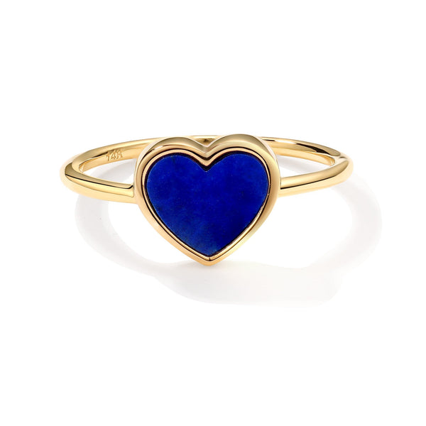 Lazuli Heart Ring