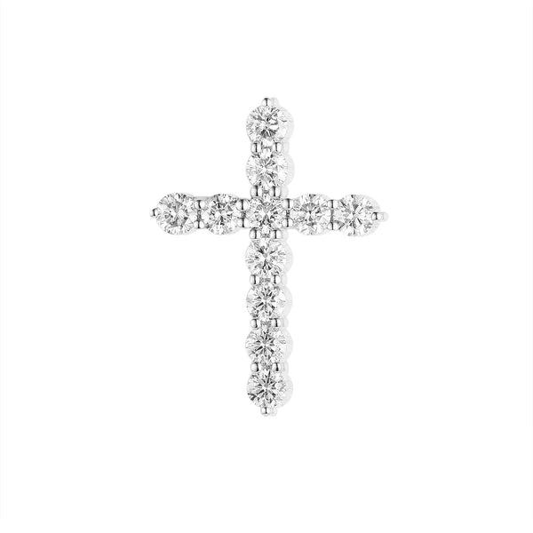 Divine Brilliance Diamond Cross Pendant