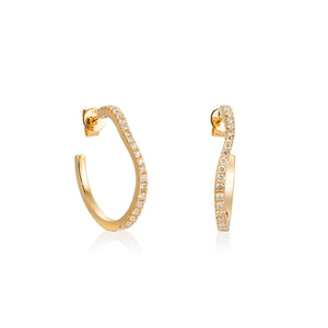 Amalfi Breeze Diamond Earrings