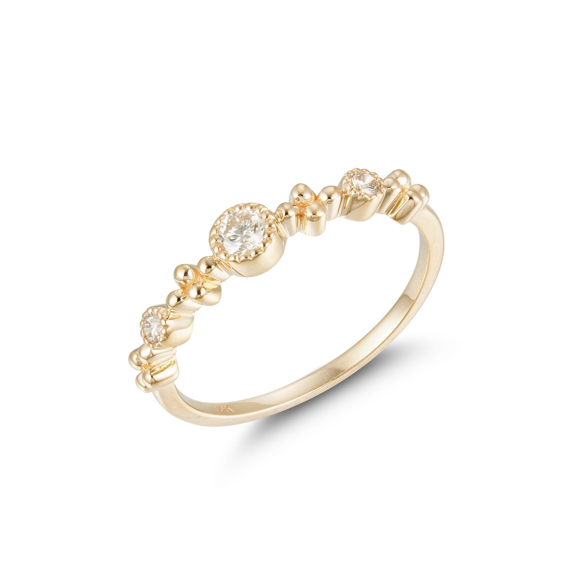 Fleur d'Or Diamond Ring