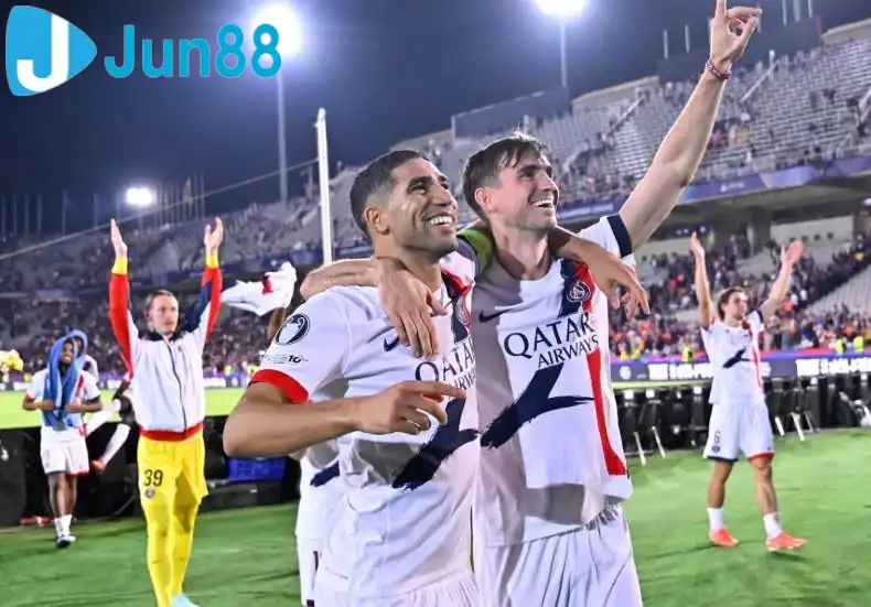 PSG khiến tất cả ngạc nhiên khi thắng Barca ngay trên sân khách - Ảnh: UEFA